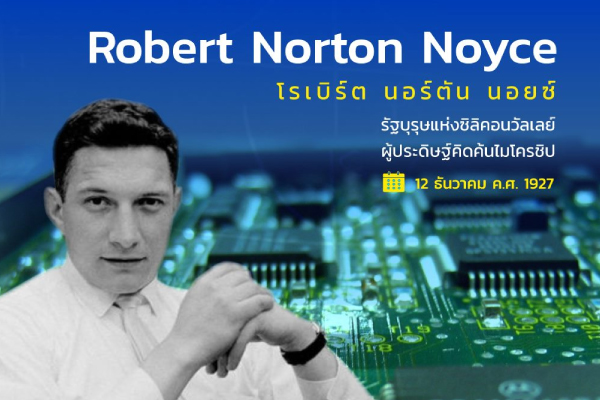 รูปประจำเรื่อง: โรเบิร์ต นอร์ตัน นอยซ์ (Robert Norton Noyce)