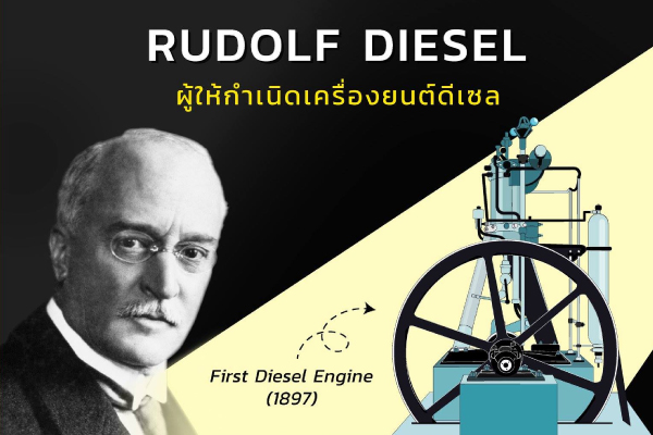 รูปประจำเรื่อง: รูดอล์ฟ ดีเซล (Rudolf Diesel)