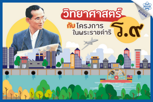 วิทยาศาสตร์ กับโครงการในพระราชดำริ ร.9