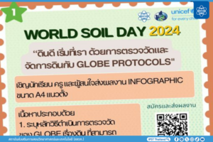 ไม่ใช่ประกวดแต่ร่วมสนุกชิงของที่ระลึก จัดทำอินโฟกราฟิกวันดินโลก หมดเขต 15 ธ.ค.นี้