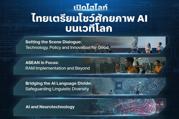 เปิดไฮไลท์โปรแกรม ไทยเตรียมโชว์ศักยภาพ AI ไทยบนเวทีโลก! The 3rd UNESCO Global Forum on the Ethics of AI 2025’