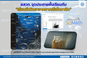 สสวท. จุดประกายชั้นเรียนกับ “เรียนชีววิทยาจากซากเรือไททานิก”