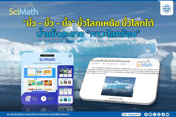 “ขั้ว – ขั้ว – ขั้ว” ขั้วโลกเหนือ ขั้วโลกใต้ น้ำแข็งละลาย “ภาวะโลกร้อน”